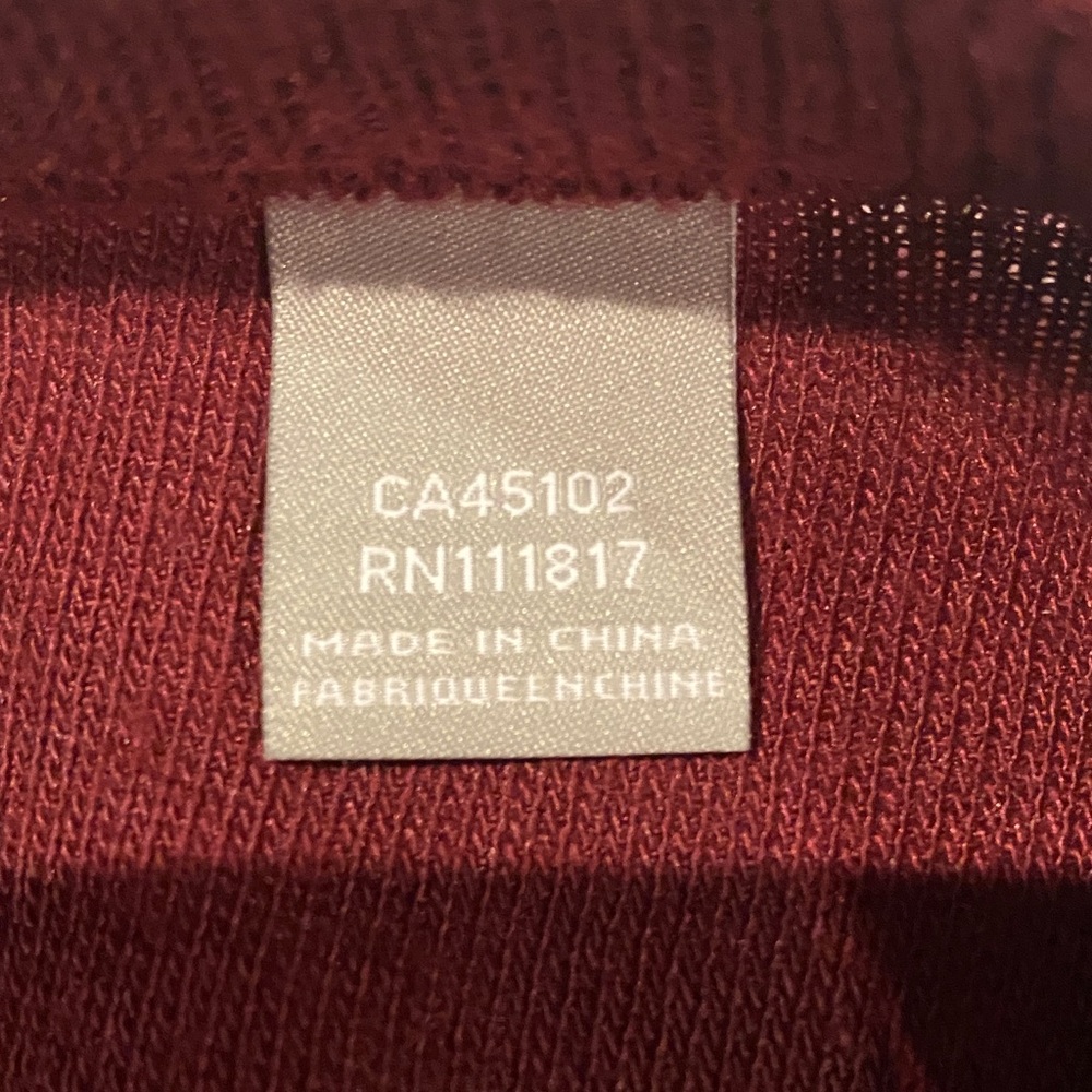 Bench Men's XL Burgundy Crewneck Knit Sweater Pullover Port Royale NWT - Picture 8 of 15